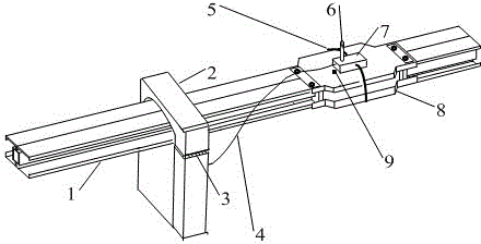 A wireless detection method and device for bus joint contact resistance