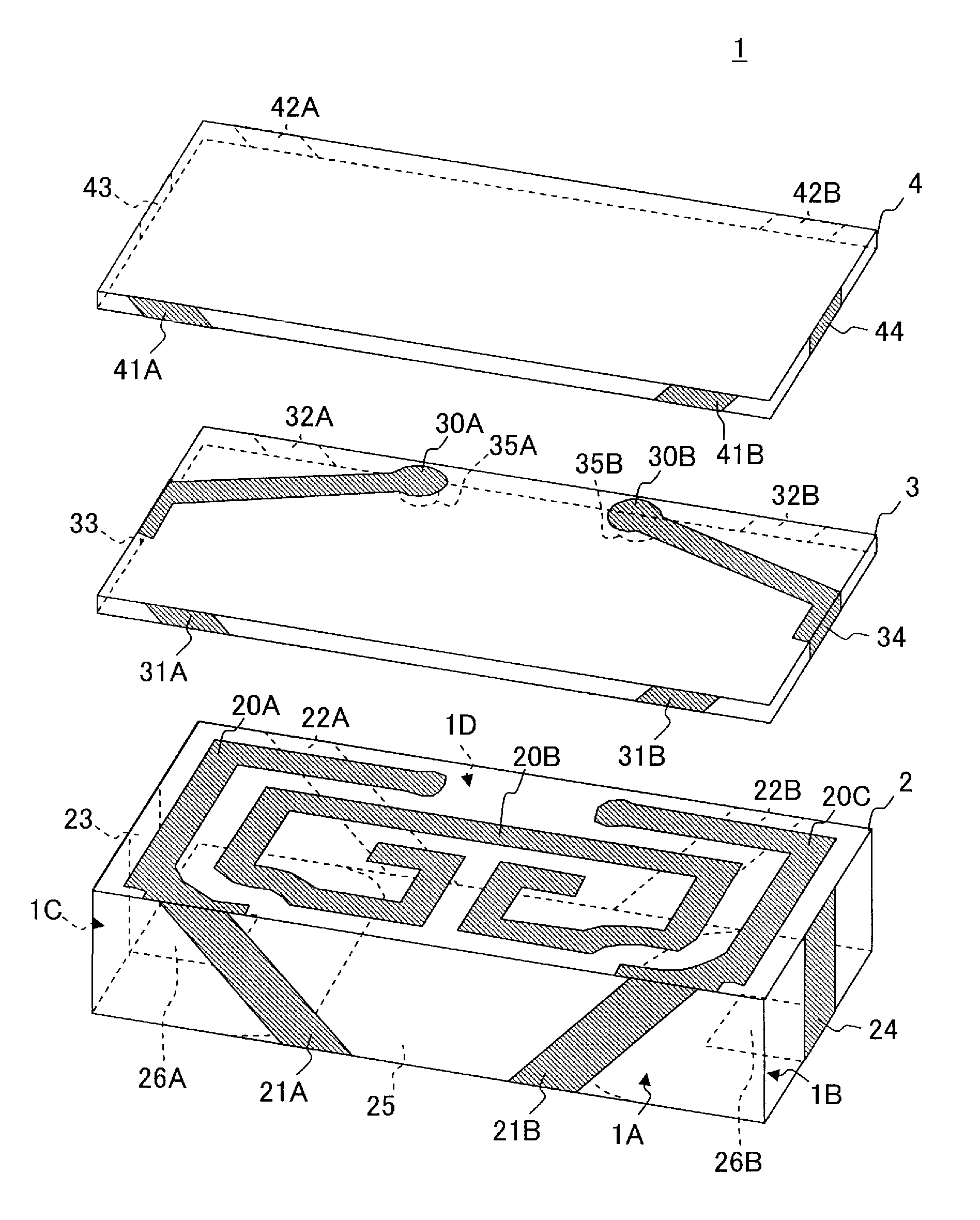 Strip line filter