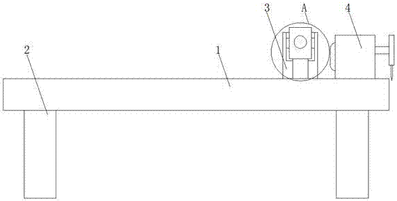 Railway goods carrier vehicle machining cutting device with auxiliary clamping function