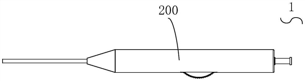 Implantation device and intracranial electrode implantation equipment