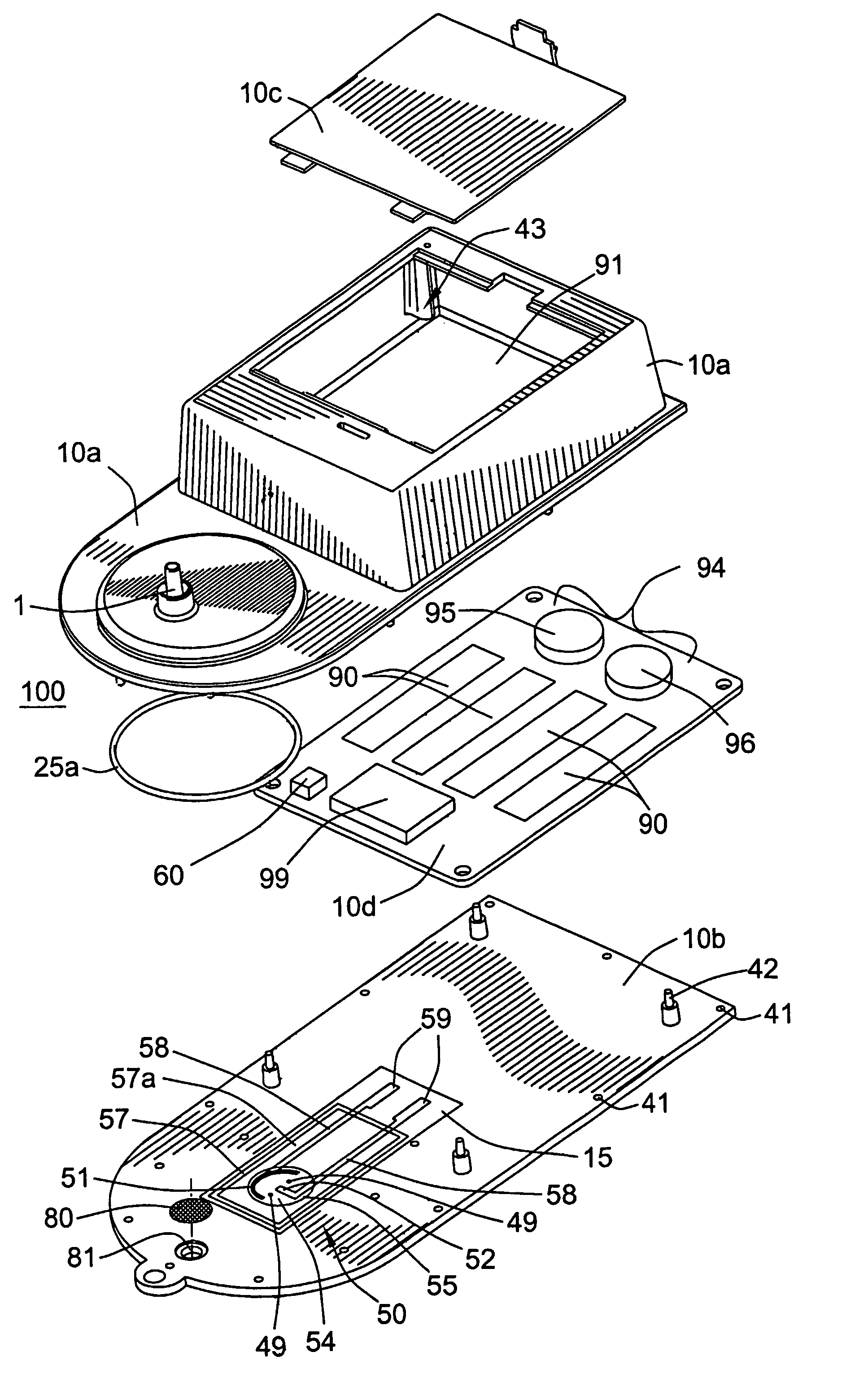 Biological fluid analysis device