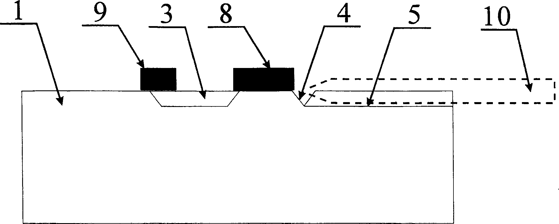 Semiconductor laser butterfly packaging device