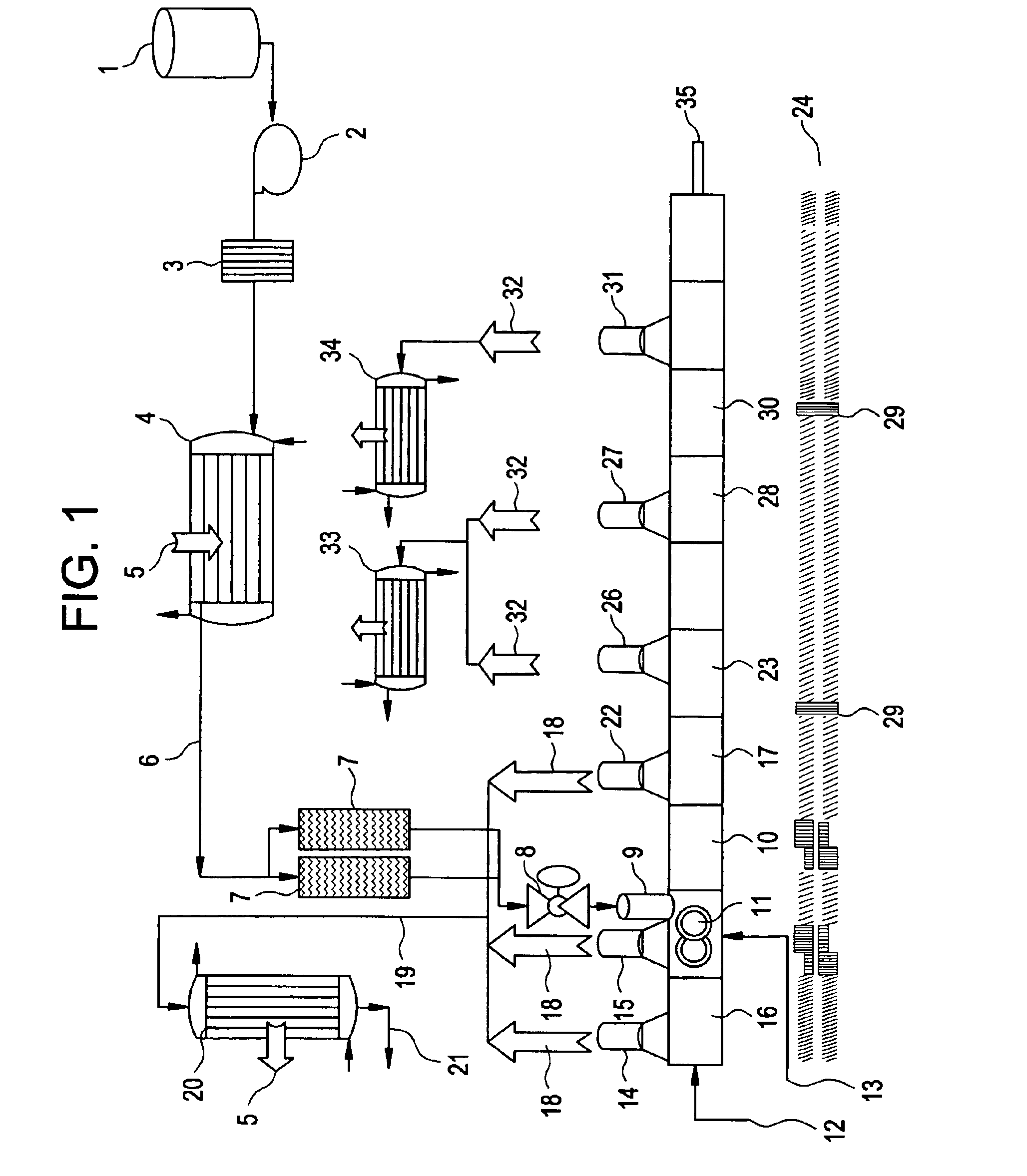 Method of separating a polymer from a solvent