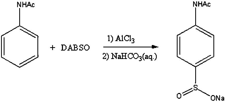 A kind of preparation method of aromatic sulfinic acid compound