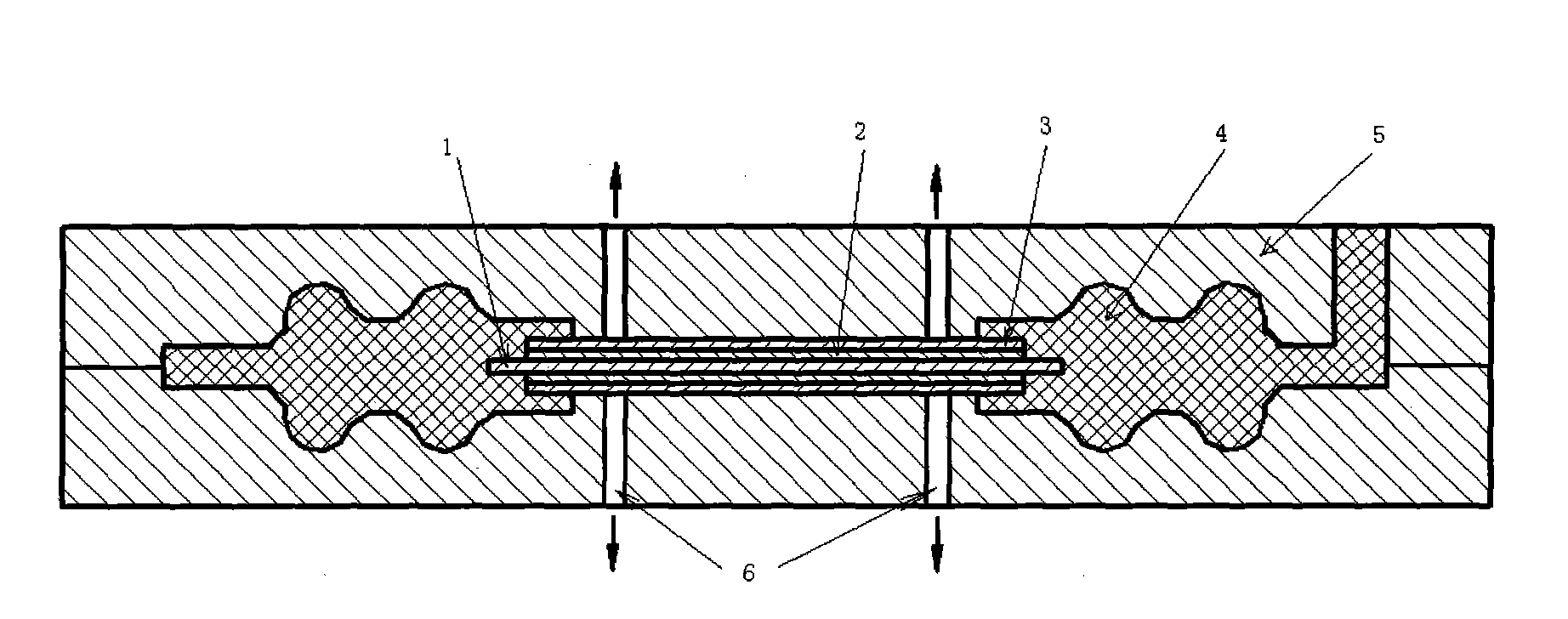 Membrane electrode integrated component with sealed frames and preparation method thereof