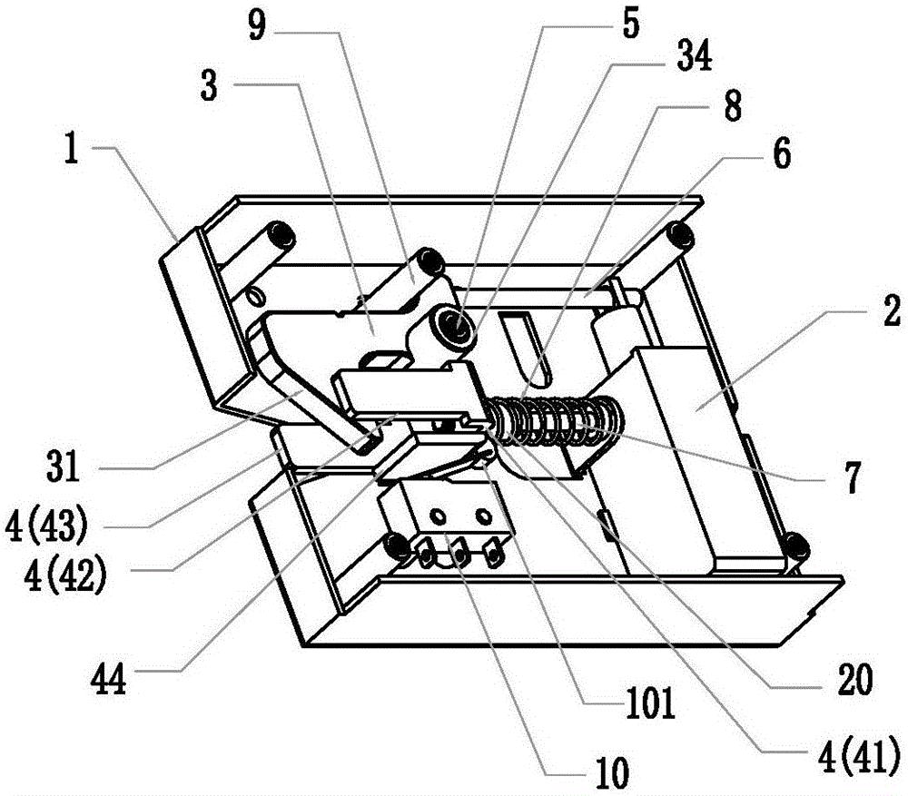 Novel electronic lock