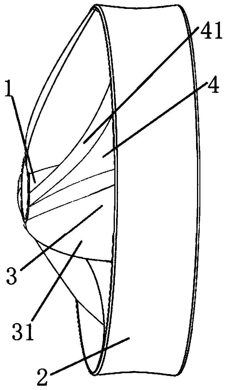 Safe and energy-saving propeller