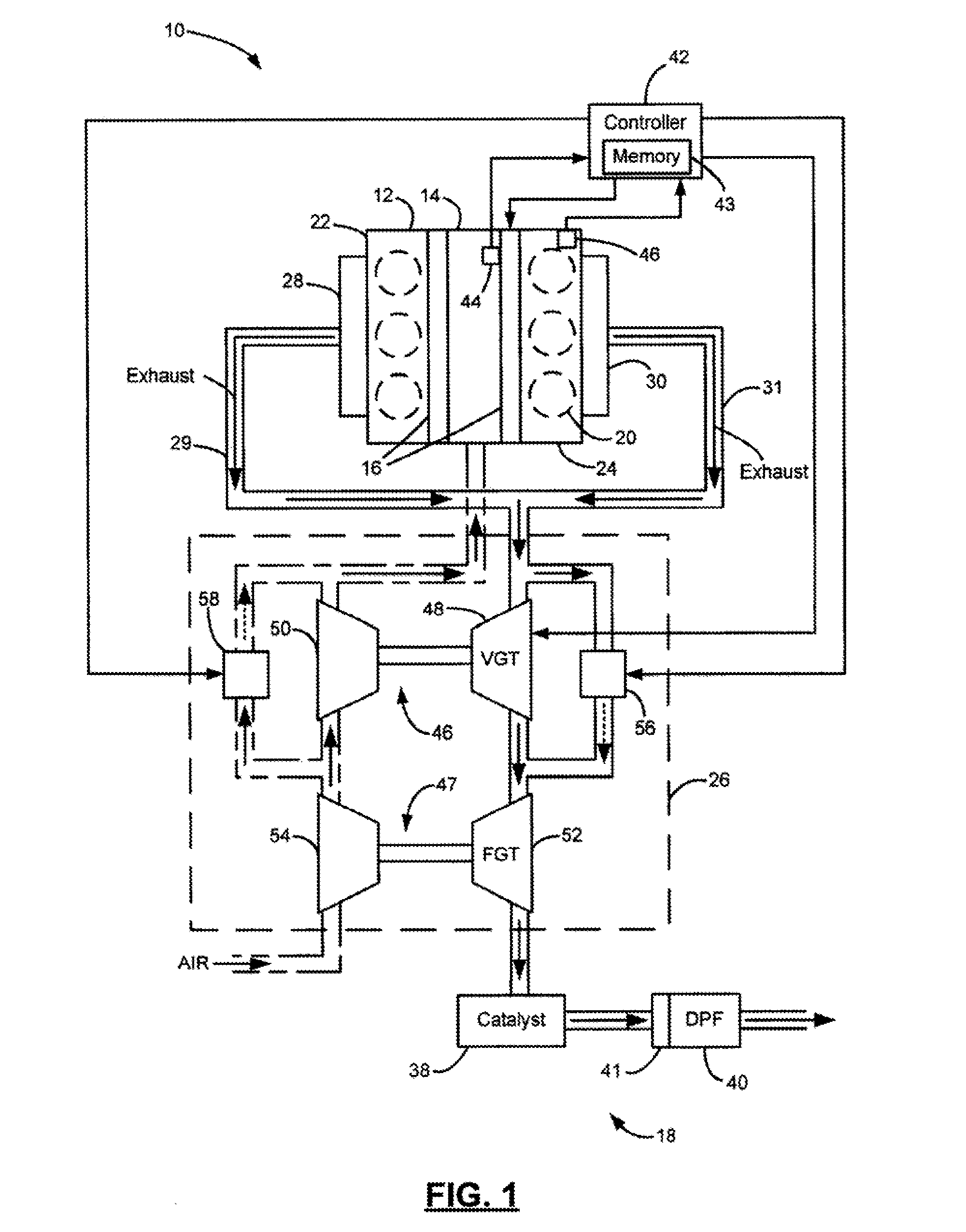 Dual stage turbocharger control system