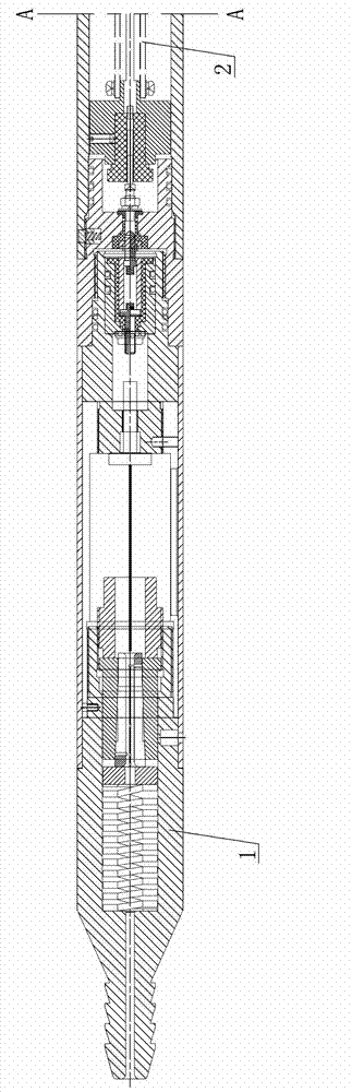 Bridge type concentric directly-reading testing and regulating meter