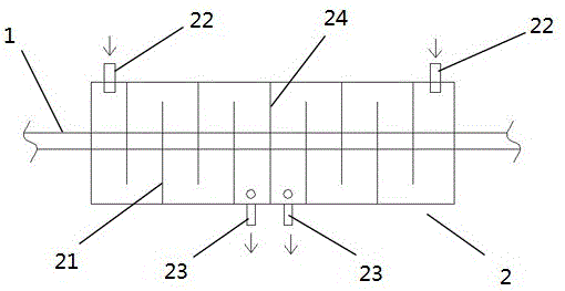 High-speed steel convectional cooling annealing pipe