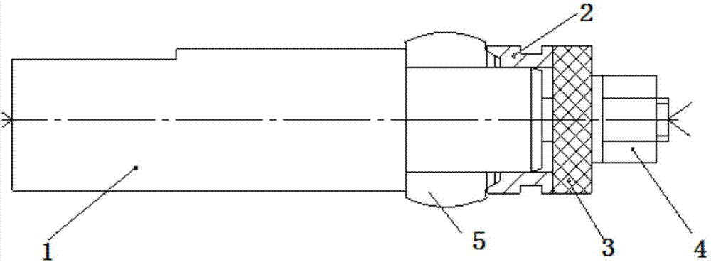 Machining device used for split-type ball bearing and machining method thereof