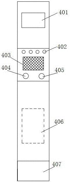 Multifunctional ground wire of integrating electrical inspection and illumination