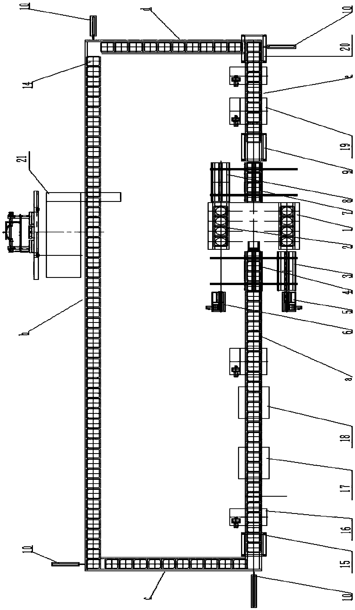 Casting mold production line and casting production line