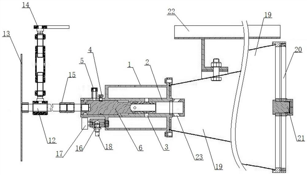 Automatic explosion-proof device for underground coal mine