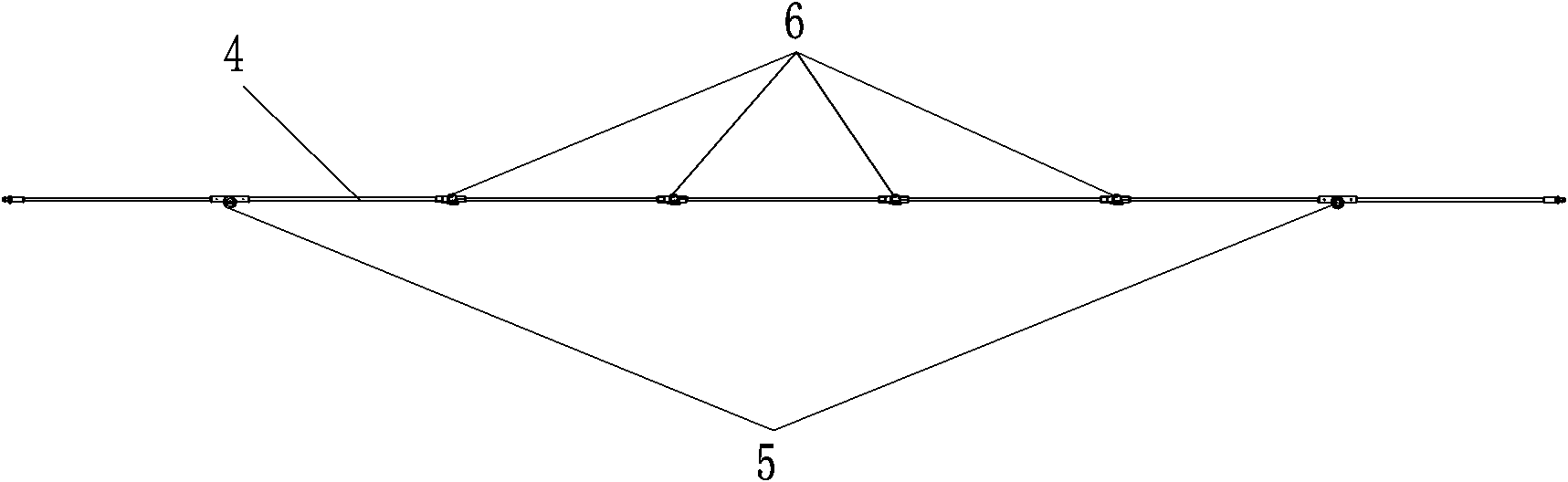 Quickly tent pitching and folding method and integrated tent