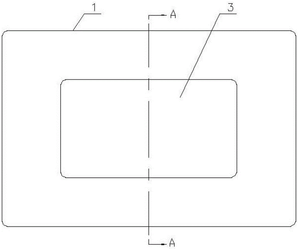 Correction method of residual deformation of thin flat-plate aluminium alloy casting