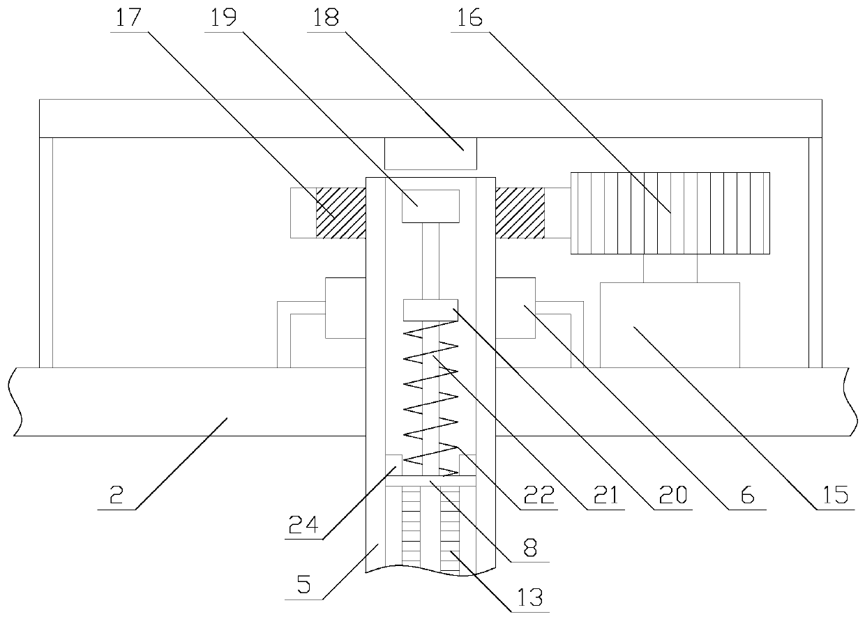 Efficient vertical shaft type forced concrete mixing equipment