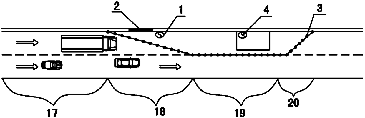 Road construction area safety joint control system and method