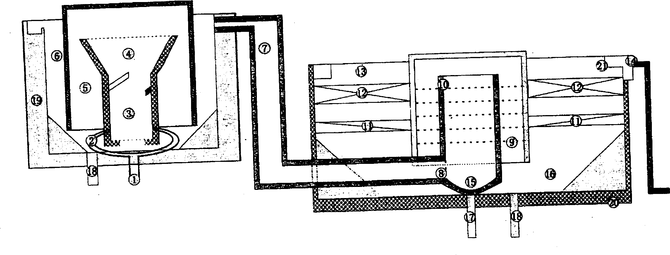 Treatment of industrial and domestic waste water as ecological resource