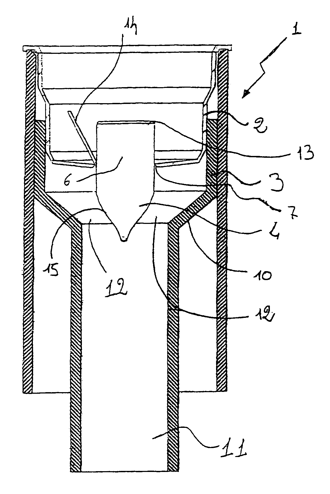 Unit for preparing beverages from soluble products