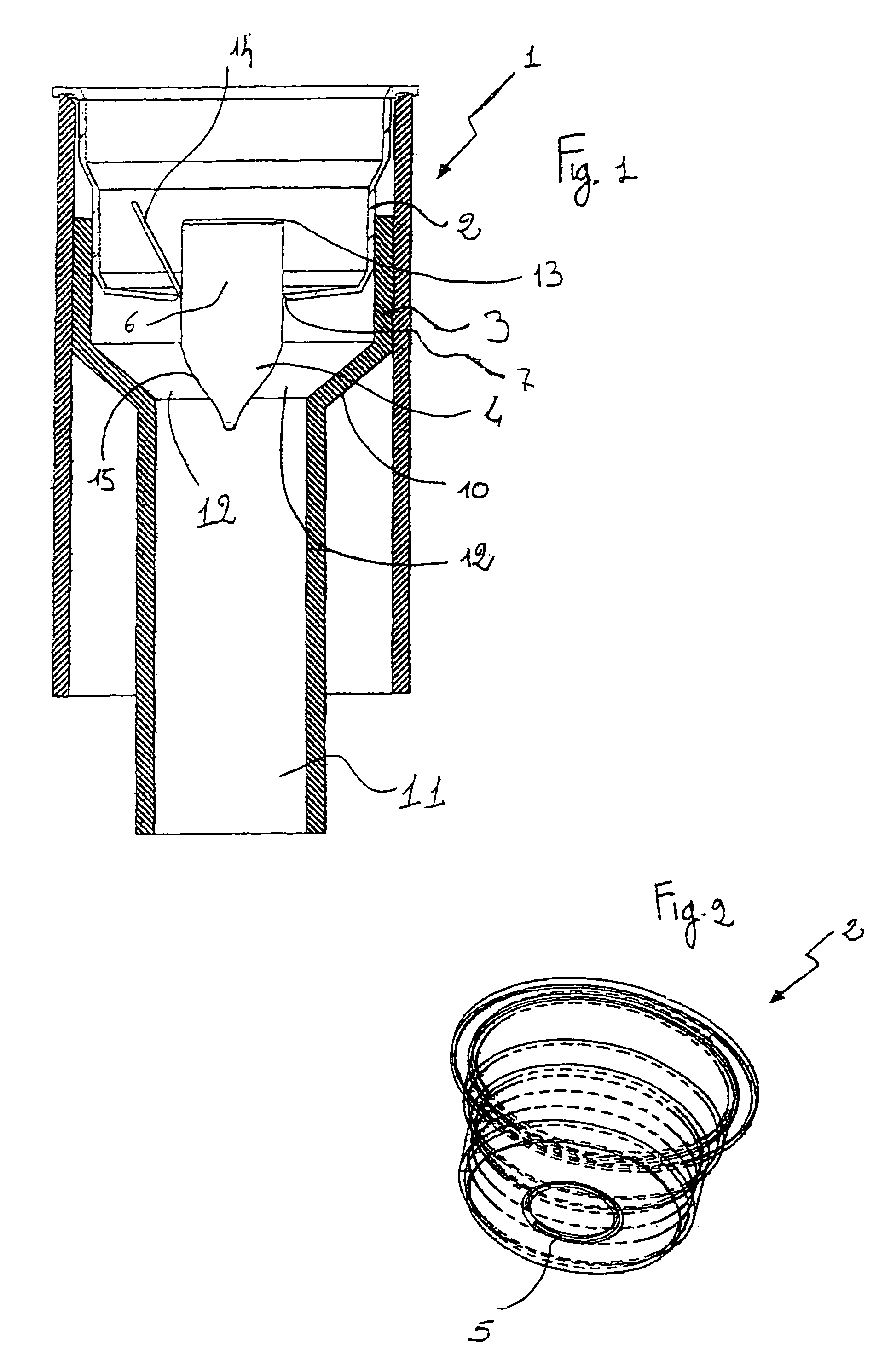 Unit for preparing beverages from soluble products