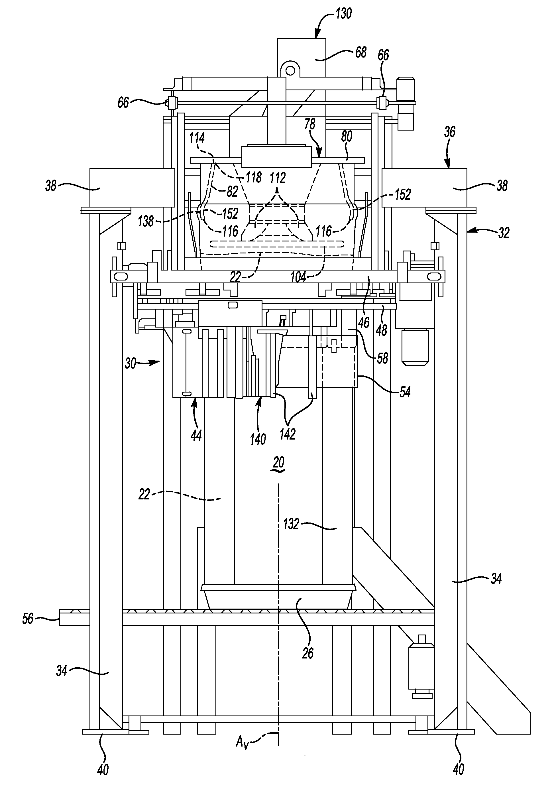 Transportable container for bulk goods and method for forming the same