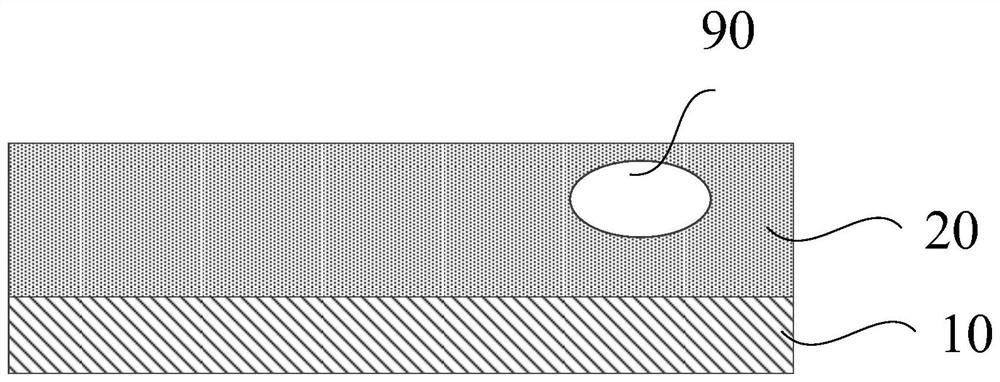 Flexible substrate bubble repairing method, flexible substrate and flexible display panel