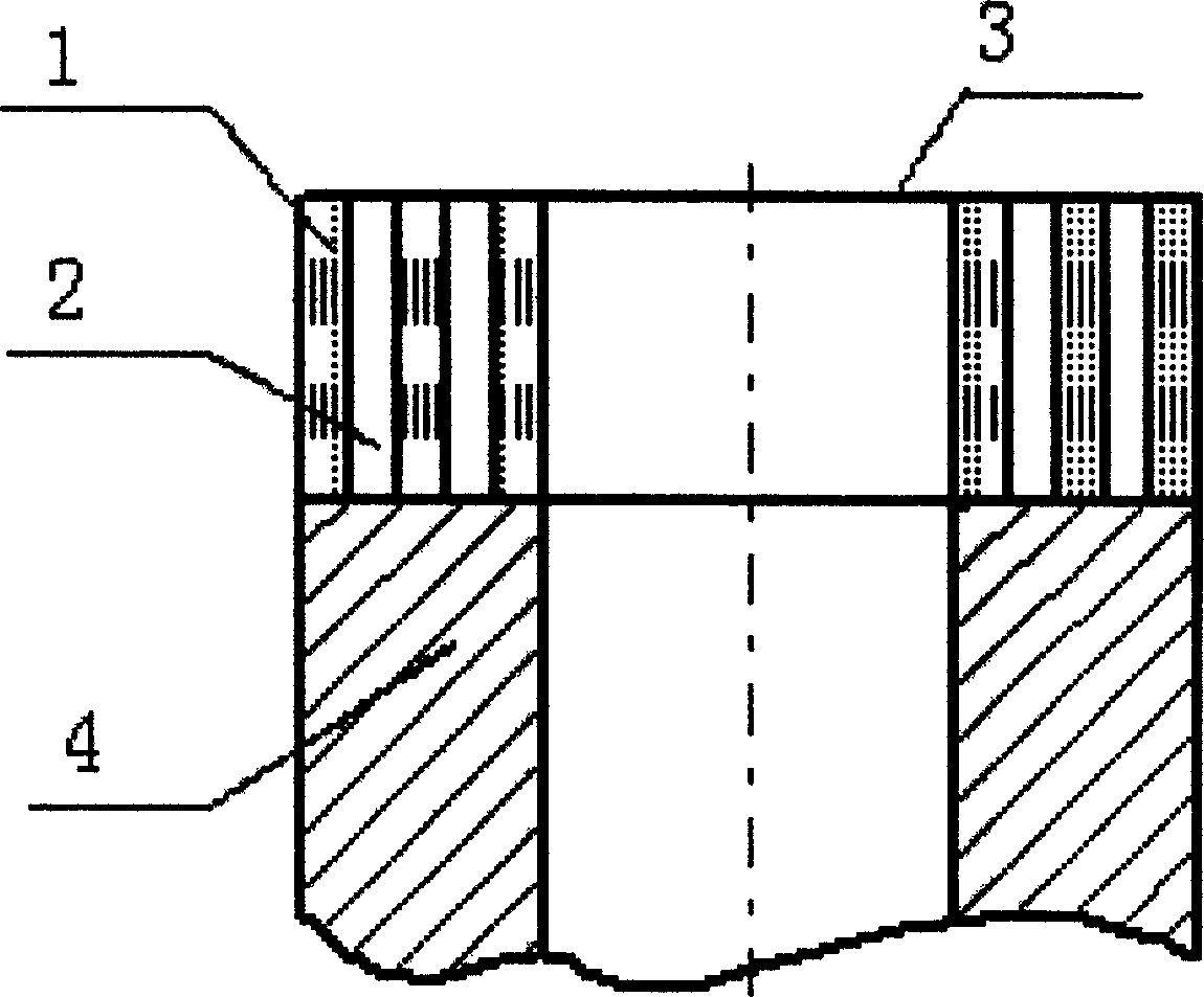 Geological bit and its manufacturing method