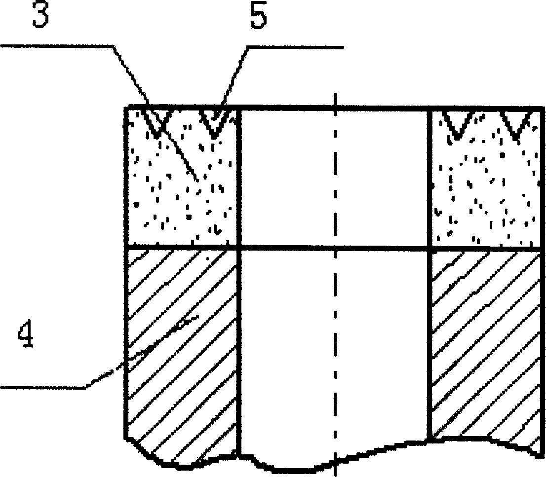 Geological bit and its manufacturing method