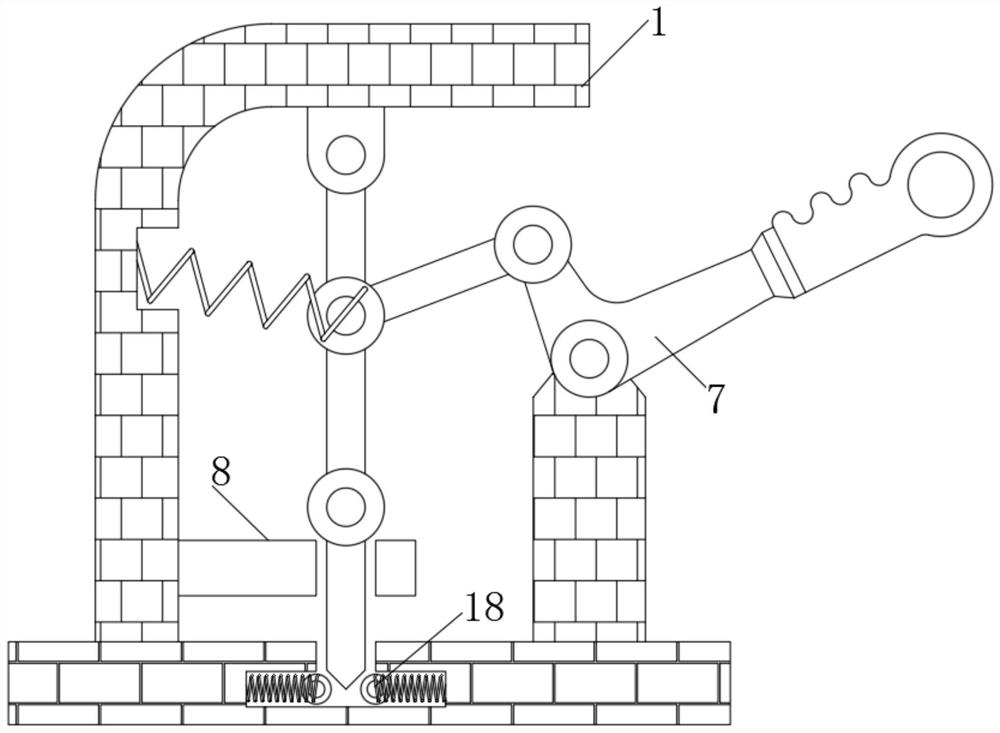 Bark prevention device for grafting seedlings of camellia oleifera