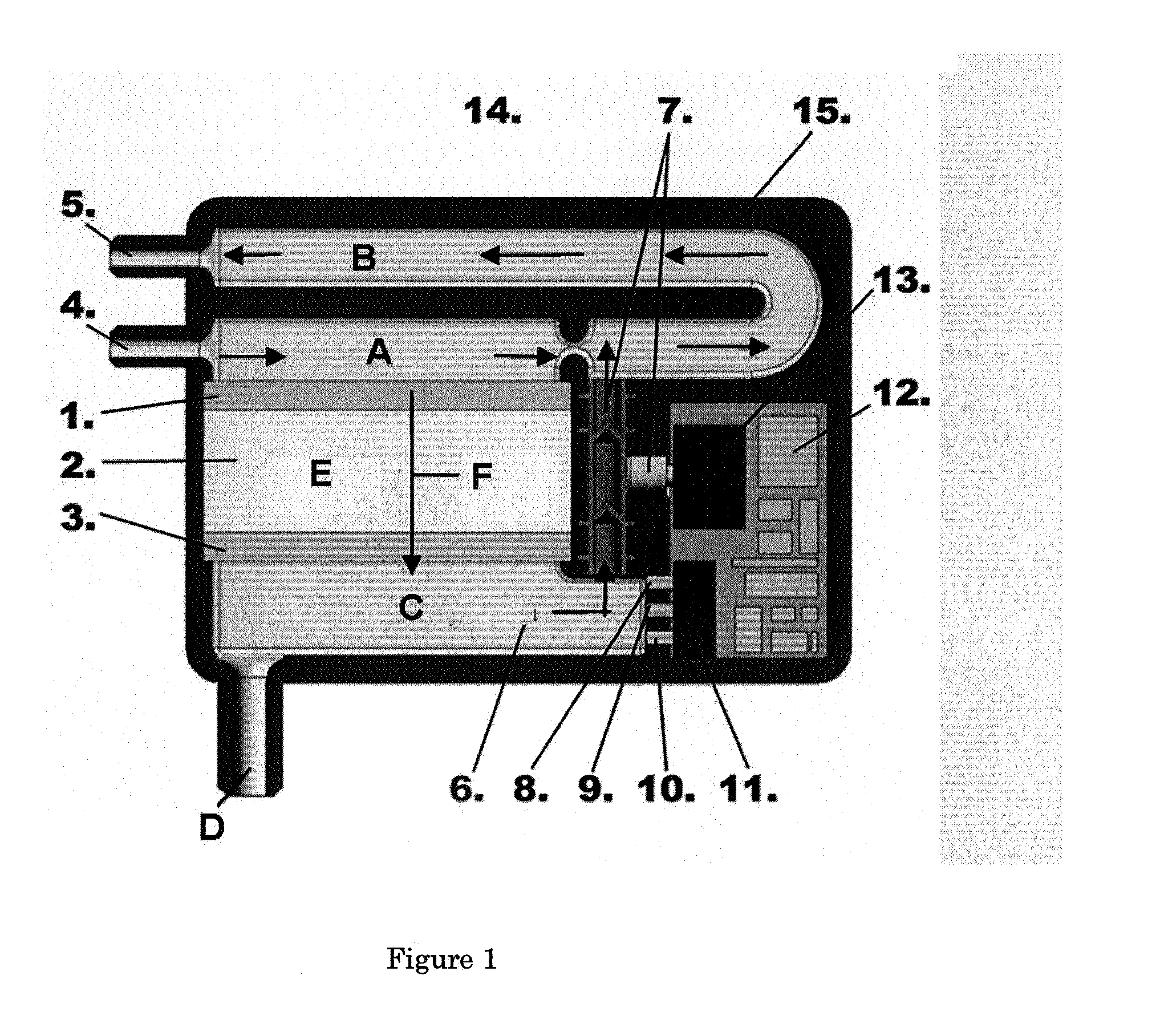 Device for the removal of toxic substances from blood