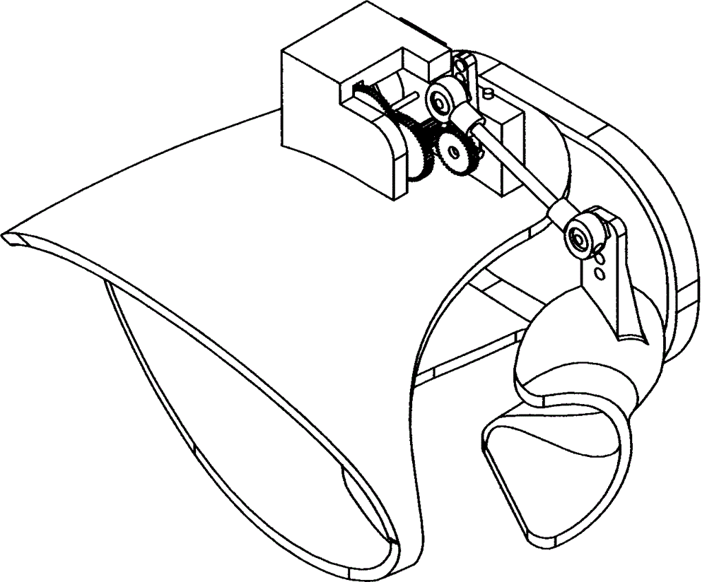 Thumb palm knuckle force feedback detection driving device