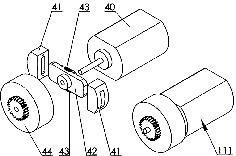 Thumb palm knuckle force feedback detection driving device