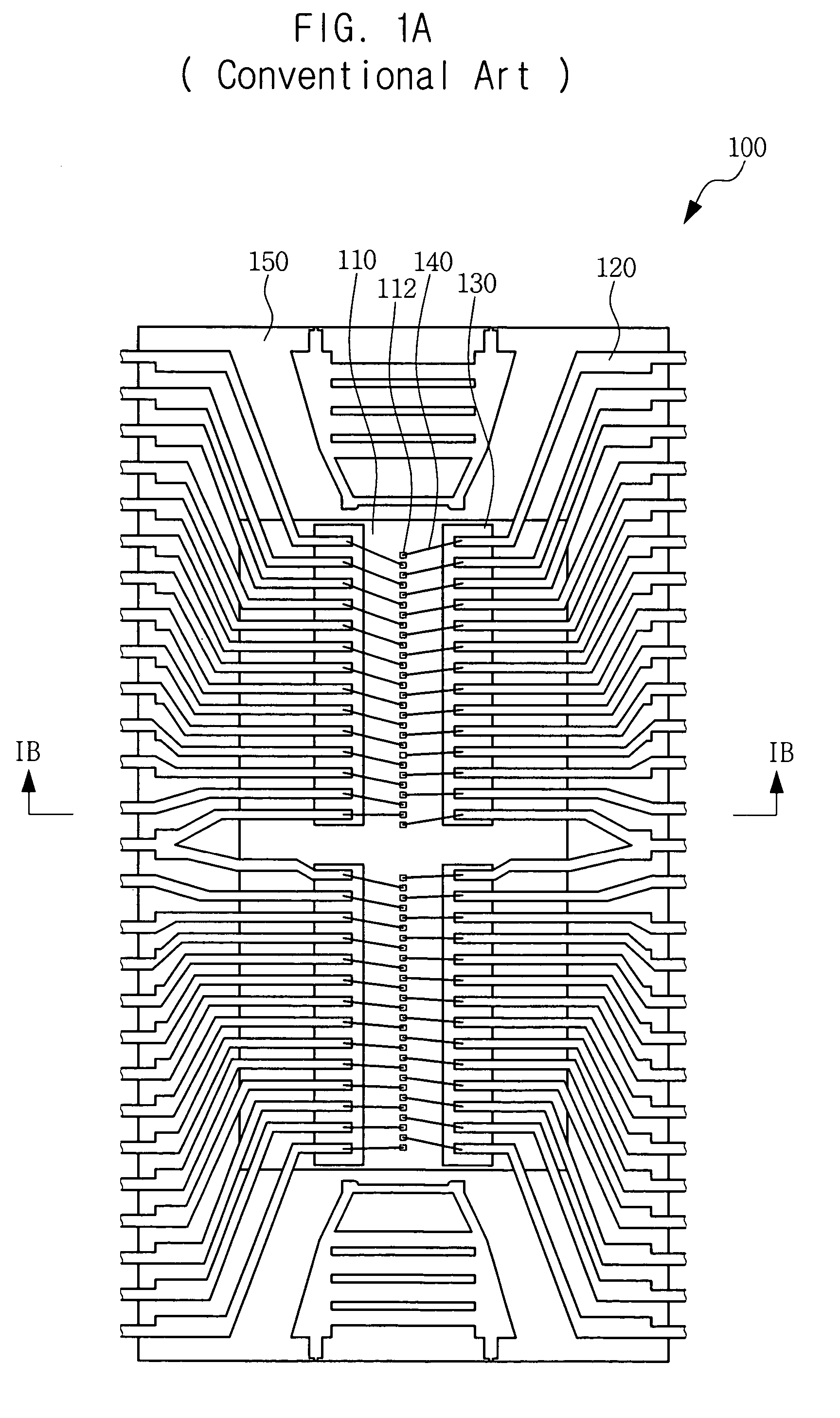 Leadframe package with dual lead configurations