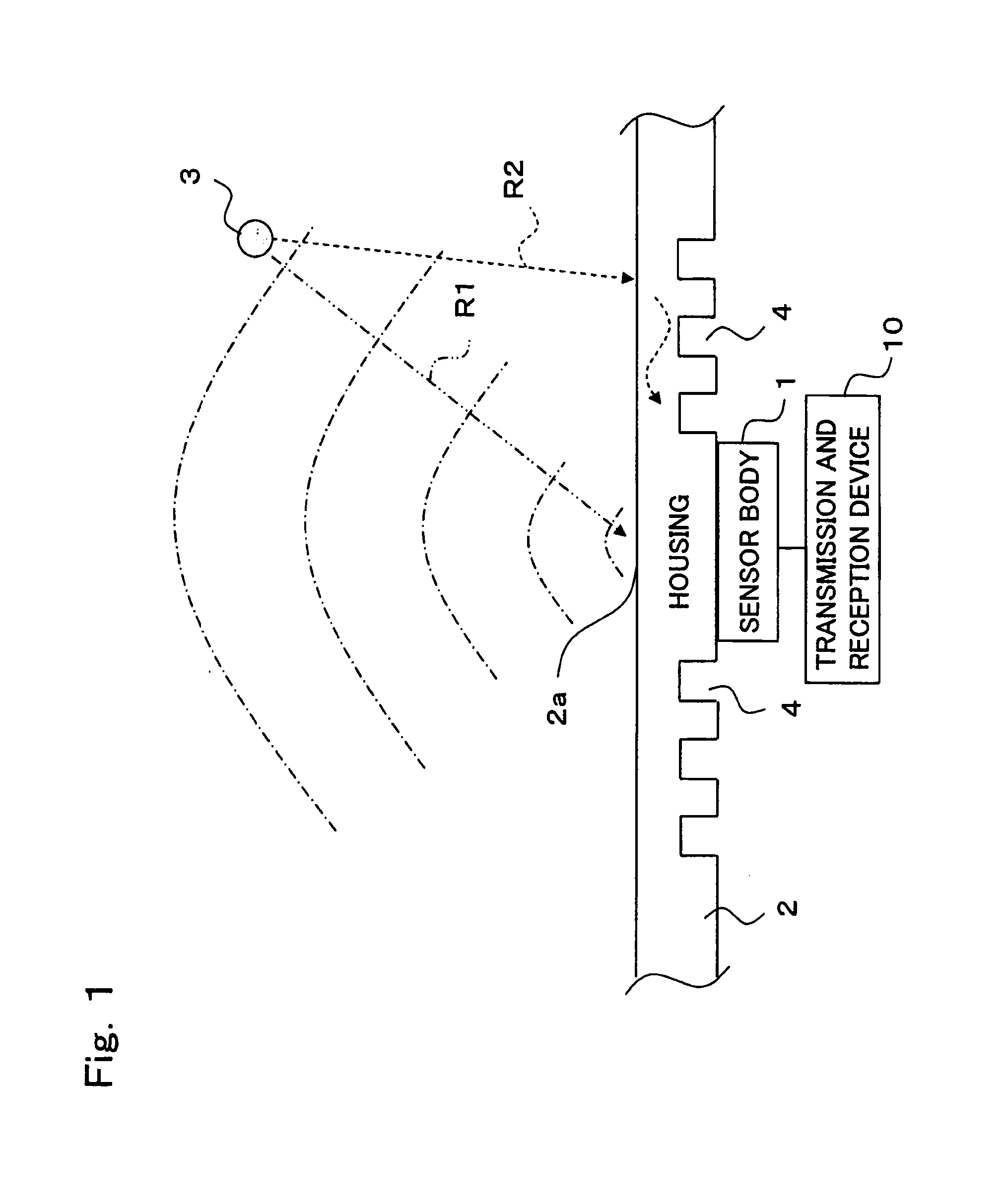 Airborne ultrasonic sensor