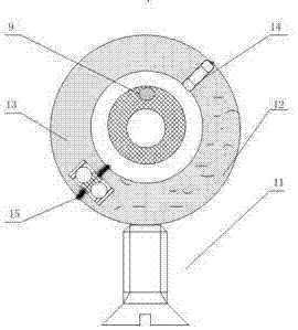 Simulation test automatic control device for while-drilling gamma imager