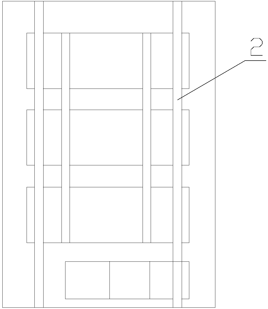 Packaging and encapsulating method for wind power variable pitch system