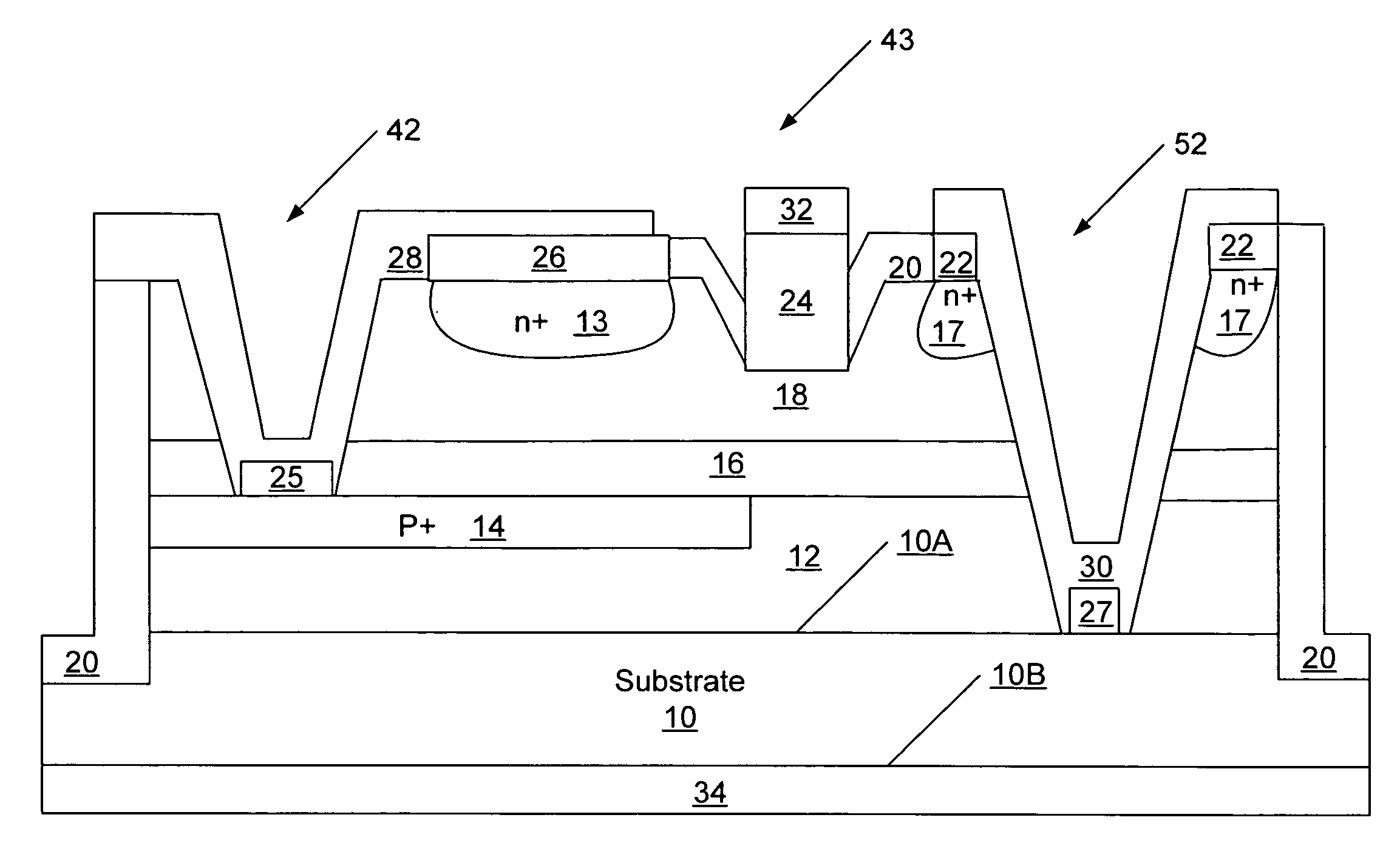 Metal-semiconductor field effect transistors (MESFETs) having drains coupled to the substrate and methods of fabricating the same