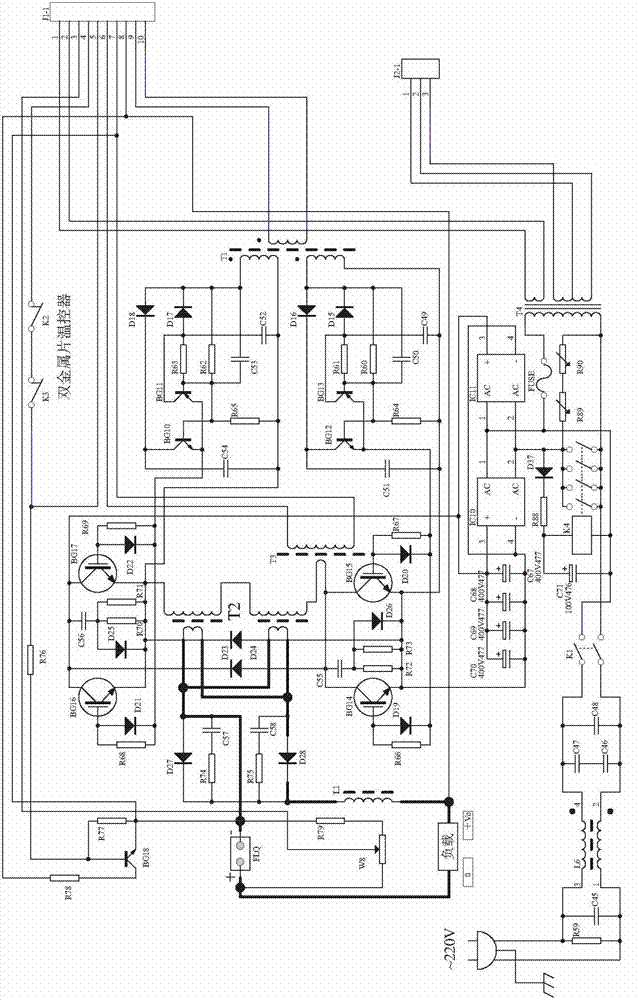 Constant-current intermittent cathodic protection and corrosion acceleration system and implementation method thereof