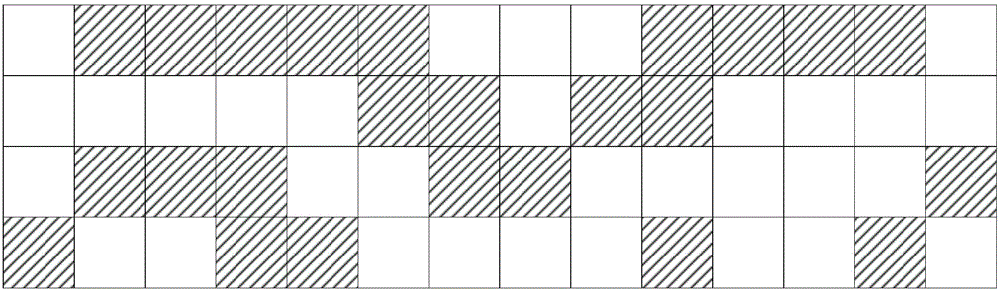 Connected domain marking method used for projection interaction system