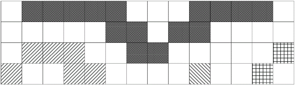 Connected domain marking method used for projection interaction system