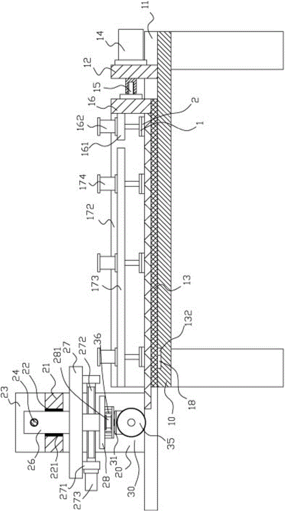 Installation, positioning and grooving mechanism for plastic plates