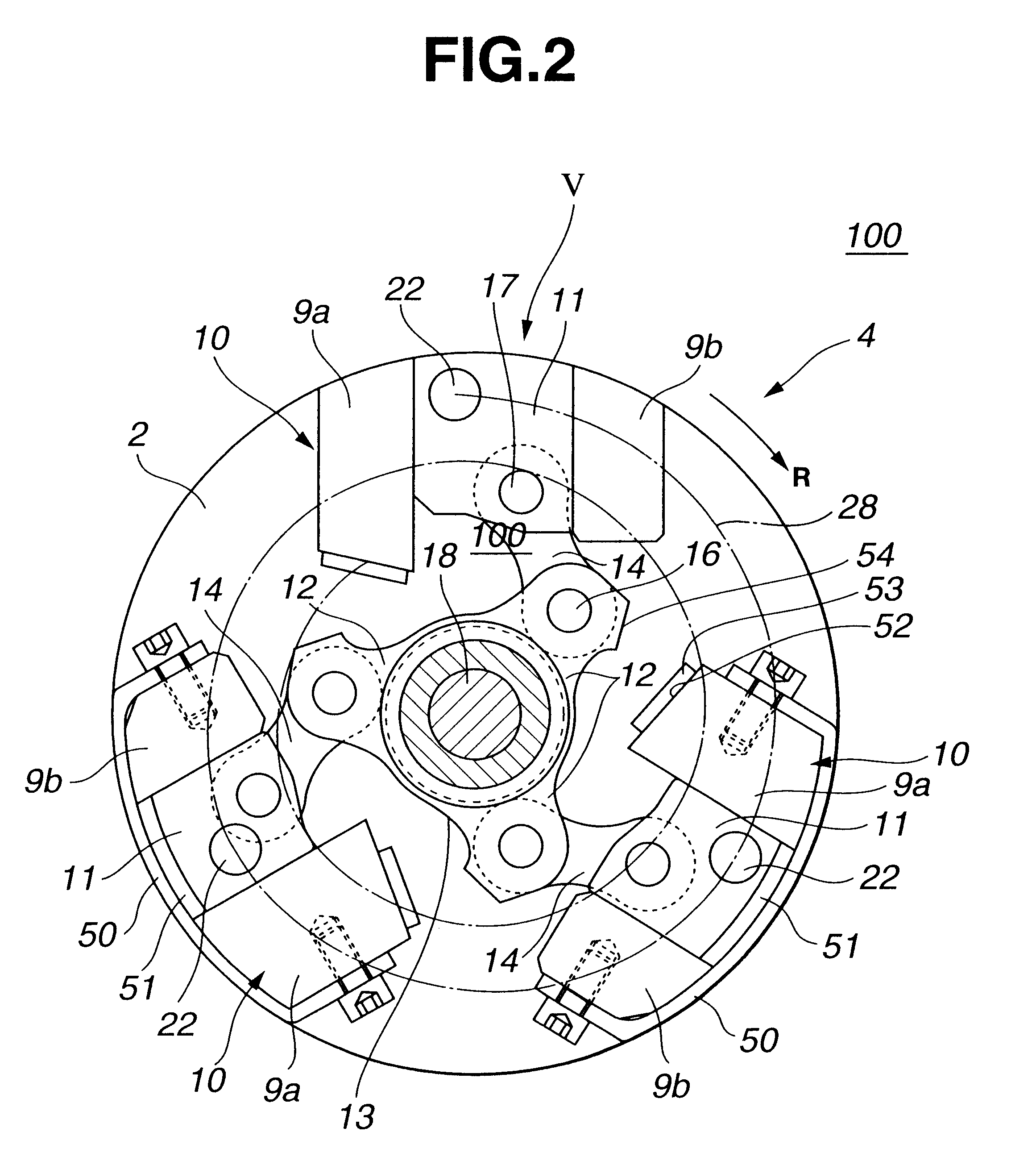 Valve timing control device of internal combustion engine