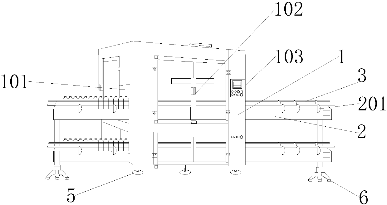 Rapid dairy product filling device