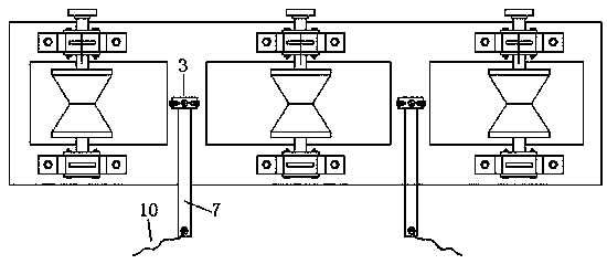 Direct contact type detection switch device