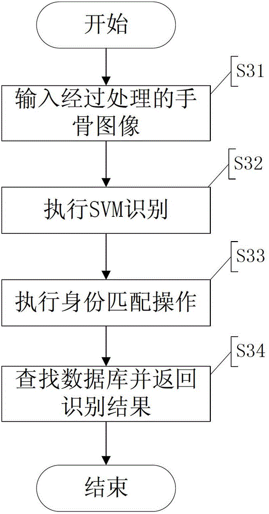 A hand bone identification system