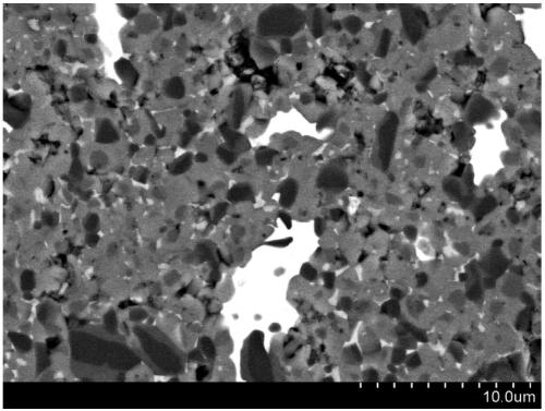 TiB2 whisker high-temperature strengthening and toughening Ti (C, N)-based metal ceramic material preparation method