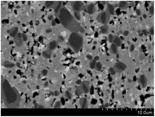 TiB2 whisker high-temperature strengthening and toughening Ti (C, N)-based metal ceramic material preparation method