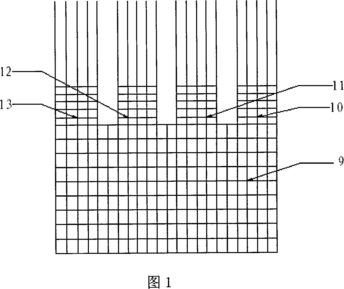 Rigid rapier loom 1 multiple 4 multi-shuttle box mechanism