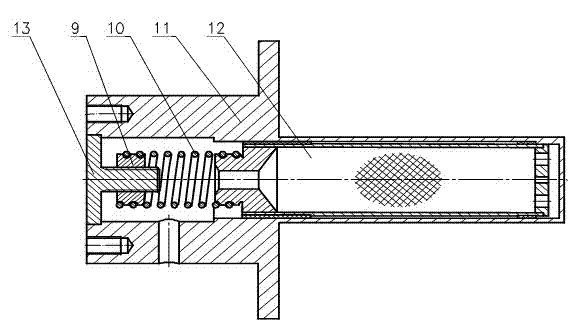 On-line regulation device of expansion machine of split type stirling cryocooler